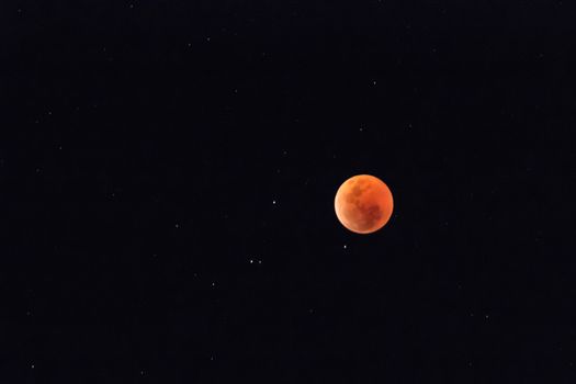 Lunar Eclipse Captured from South Africa