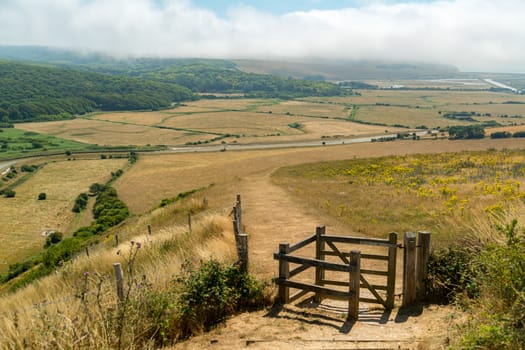 Scenic View of the Rolling Sussex Countryside