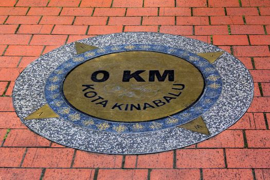 March 16, 2011 in the capital of Sabah, a memorial plaque with zero kilometers (0 km) was opened and is expected to become another tourist attraction.