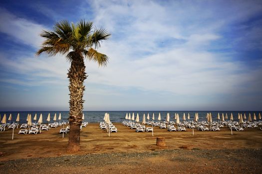 Finikoudes Beach - Larnaca City, Cyprus