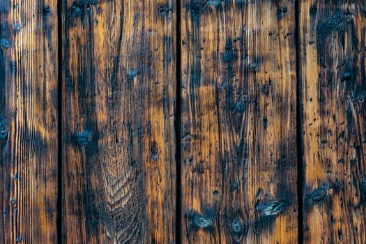Old wood wall background. Beautiful texture of natural wooden wall.