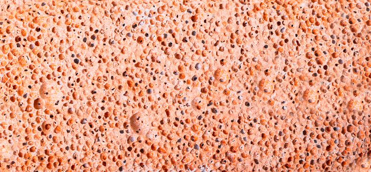 abstract background of a pumice texture close-up