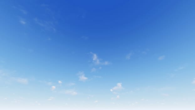 Cloudy blue sky abstract background, blue sky background with tiny clouds, 3d rendering

