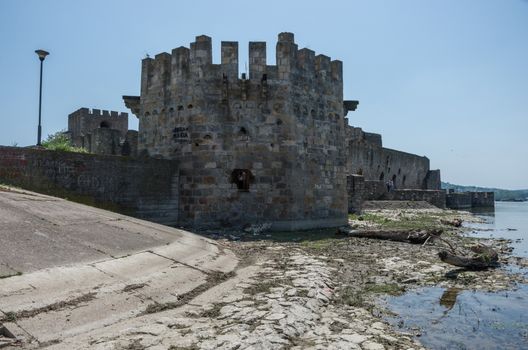 Water tower of  Smederevo Fortress is a medieval fortified city in Smederevo, Serbia, which was temporary capital of Serbia in the Middle Ages.