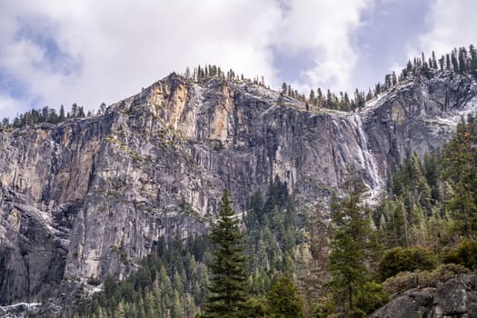 Tunnel View of Yosemite national Park in California San Francisco USA