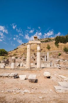 Ancient ruins of Ephesus, Turkey.