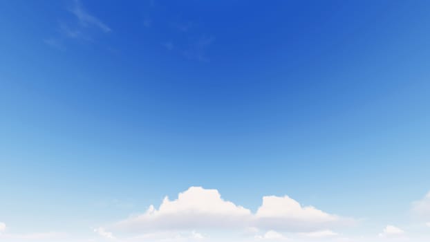 Cloudy blue sky abstract background, blue sky background with tiny clouds, 3d rendering

