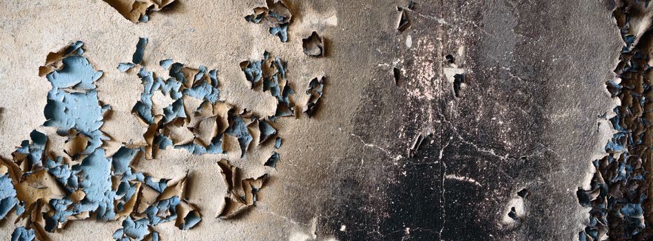 ruins of a very heavily polluted industrial factory, industrial series