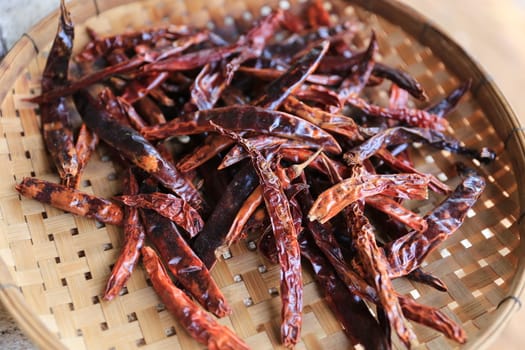 garnish dried chilli Thailand