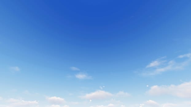 Cloudy blue sky abstract background, blue sky background with tiny clouds, 3d rendering

