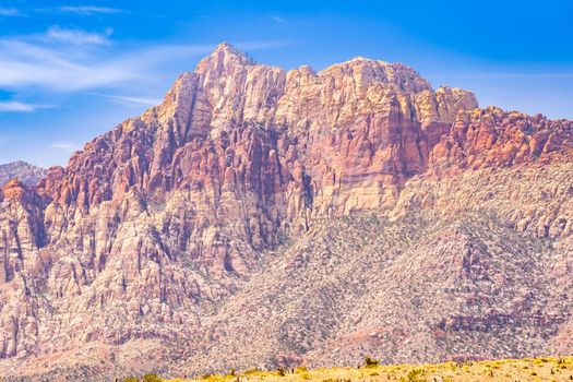 Red Rock Canyon National Conservation Area in Las Vegas Nevada USA