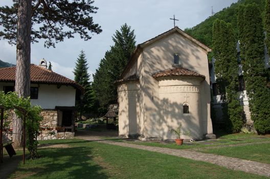 Saint Nicholas the Miracleworker monastery (Nikolje) in Ovcar-Kablar Gorge, Serbia