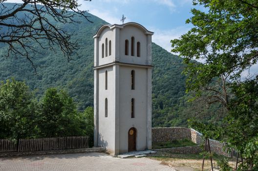 Dormition of the Holy Mother of God" (Uspenje) monastery, in Ovcar-Kablar Gorge, Serbia