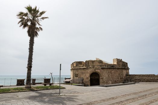 old part of defence work in Alghere on the itailian island of Alghero,alghero one of the biggest cities of sardinia