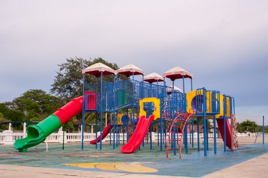 Colorful Playground for kids and every ages