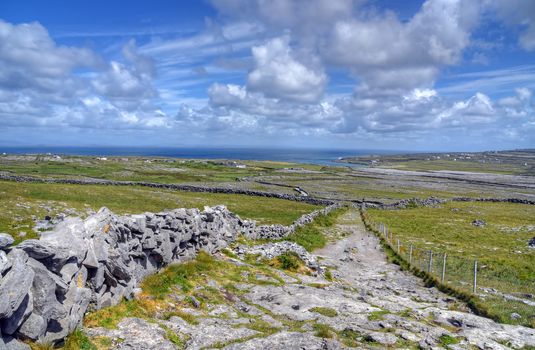 Inishmore on the Aran Islands, Ireland.