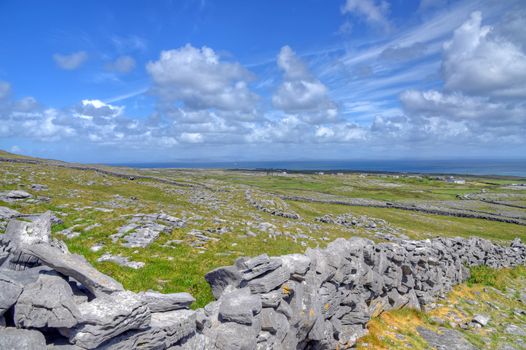 Inishmore on the Aran Islands, Ireland.