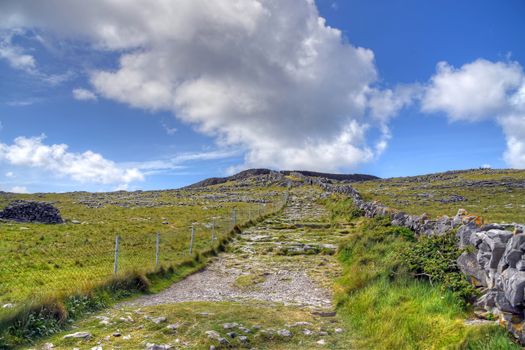 Inishmore on the Aran Islands, Ireland.