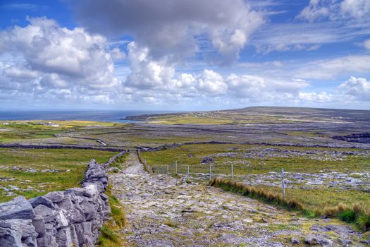 Inishmore on the Aran Islands, Ireland.