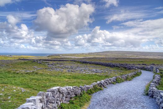 Inishmore on the Aran Islands, Ireland.