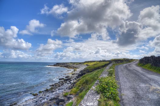 Inishmore on the Aran Islands, Ireland.