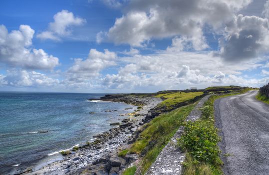 Inishmore on the Aran Islands, Ireland.