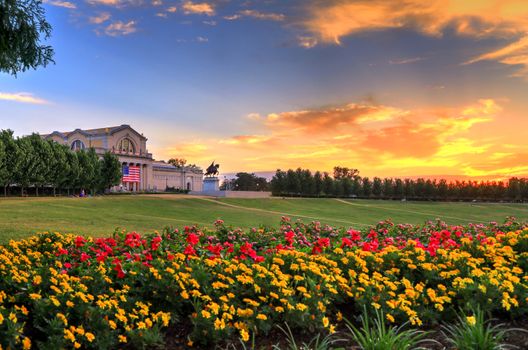 The St. Louis Art Museum on Art Hill in Forest Park, St. Louis, Missouri.