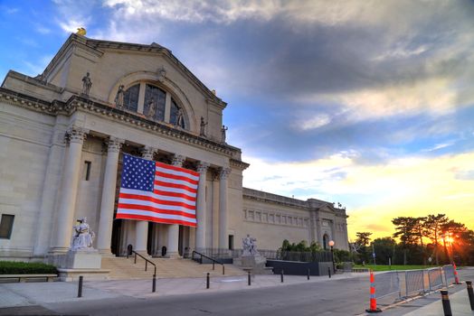 The St. Louis Art Museum on Art Hill in Forest Park, St. Louis, Missouri.