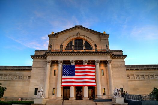 The St. Louis Art Museum on Art Hill in Forest Park, St. Louis, Missouri.