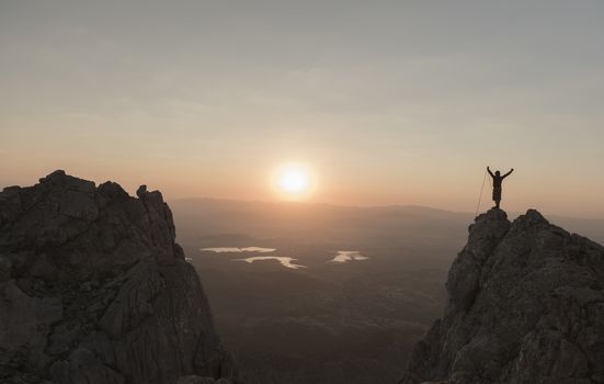 success of the climb at sunrise