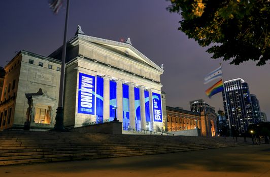 Chicago, Illinois, USA - June 22, 2018: The Field Museum. The natural history museum in Chicago, is one of the largest such museums in the world.