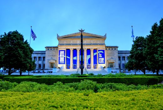 Chicago, Illinois, USA - June 22, 2018: The Field Museum. The natural history museum in Chicago, is one of the largest such museums in the world.