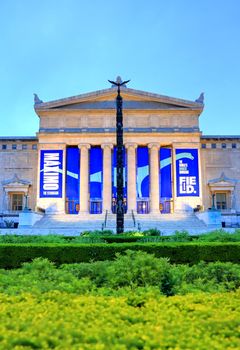 Chicago, Illinois, USA - June 22, 2018: The Field Museum. The natural history museum in Chicago, is one of the largest such museums in the world.