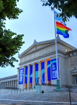 Chicago, Illinois, USA - June 22, 2018: The Field Museum. The natural history museum in Chicago, is one of the largest such museums in the world.