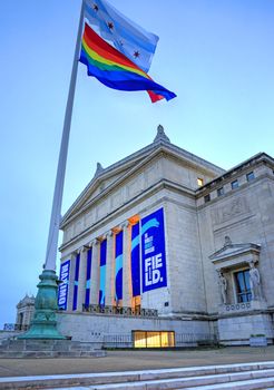 Chicago, Illinois, USA - June 22, 2018: The Field Museum. The natural history museum in Chicago, is one of the largest such museums in the world.