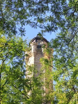 The Chicago Water Tower is a landmark in the Old Chicago Water Tower District.