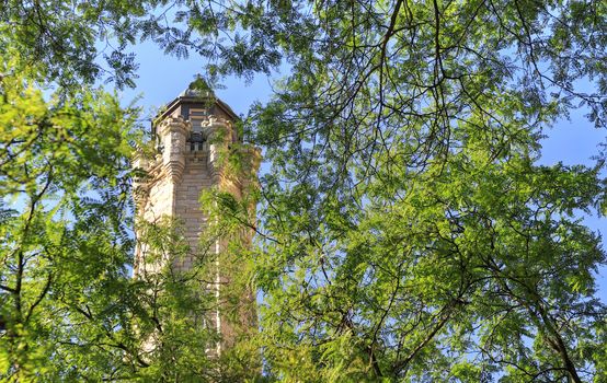 The Chicago Water Tower is a landmark in the Old Chicago Water Tower District.