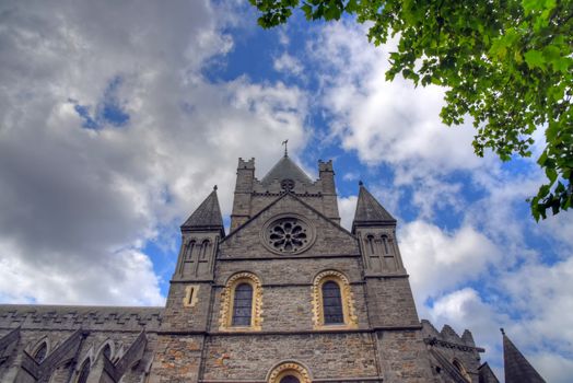 Christ Church Cathedral in Dublin, Ireland.