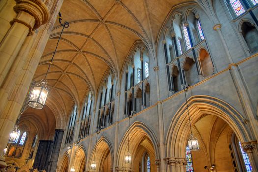 Christ Church Cathedral in Dublin, Ireland.