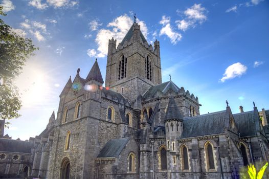 Christ Church Cathedral in Dublin, Ireland.