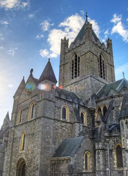 Christ Church Cathedral in Dublin, Ireland.