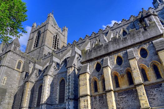 Christ Church Cathedral in Dublin, Ireland.