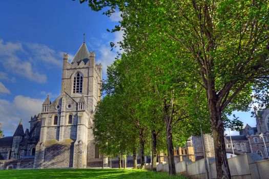 Christ Church Cathedral in Dublin, Ireland.