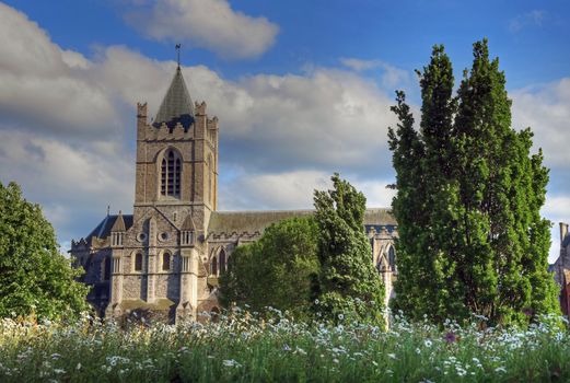 Christ Church Cathedral in Dublin, Ireland.