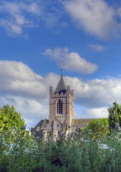 Christ Church Cathedral in Dublin, Ireland.