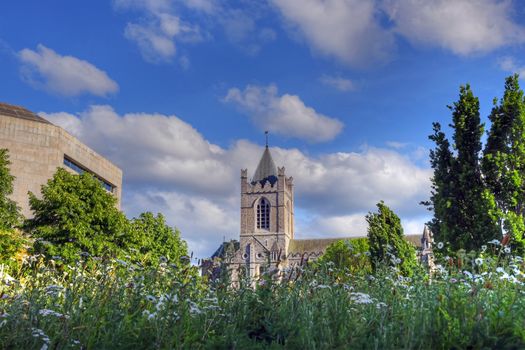 Christ Church Cathedral in Dublin, Ireland.