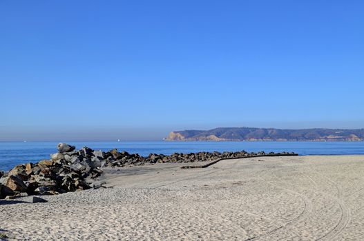 Coronado Beach just outside of San Diego, California.