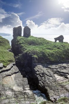 lick castle in county kerry ireland on the wild atlantic way