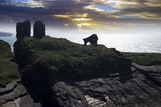 lick castle in county kerry ireland on the wild atlantic way