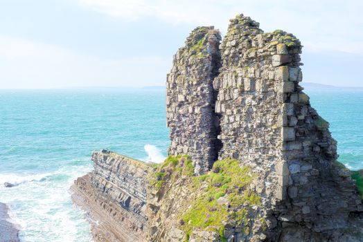 lick castle in county kerry ireland on the wild atlantic way